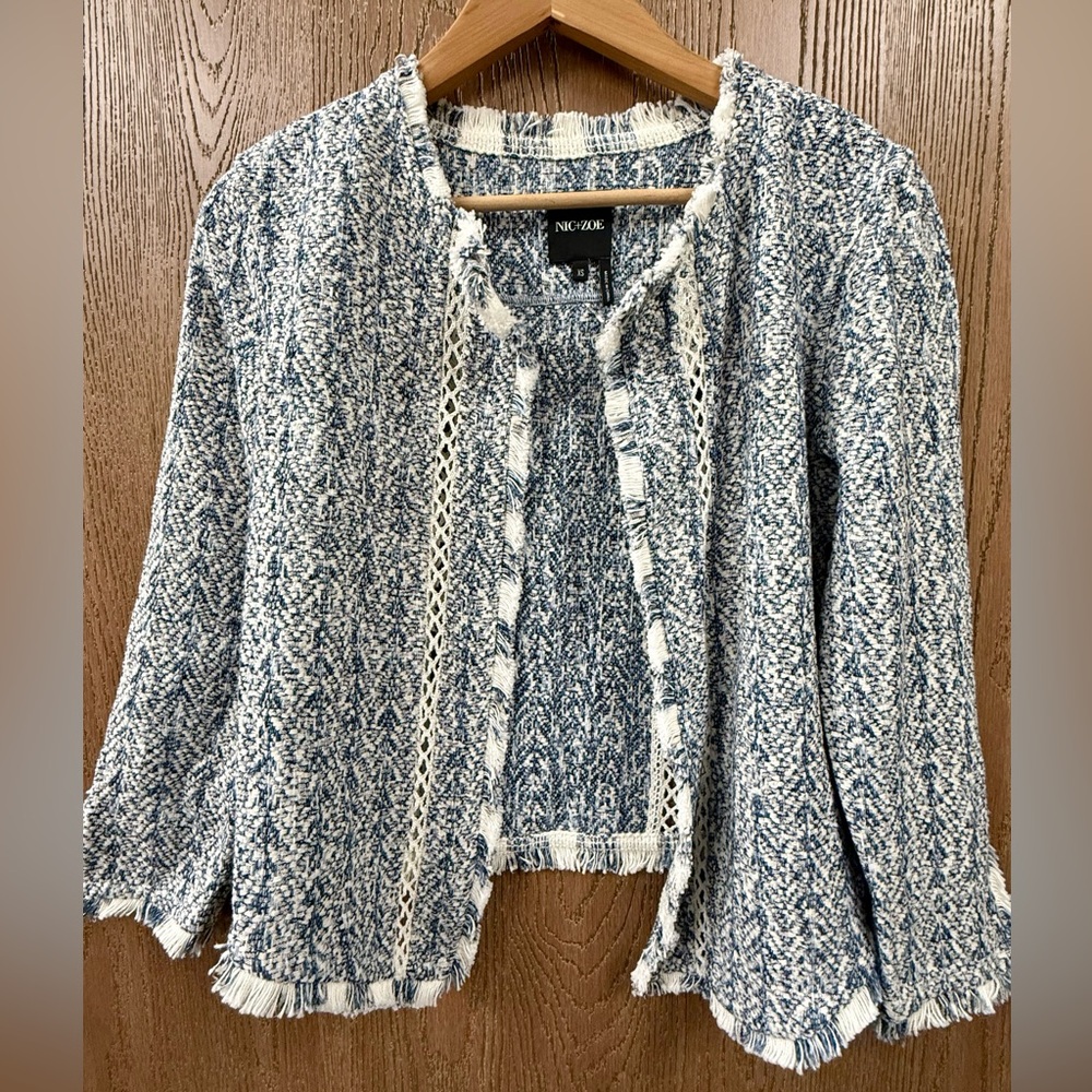 NIC and ZOE
Voyage Textured Fringe Jacket